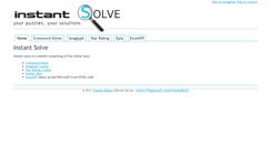 Desktop Screenshot of instantsolve.net